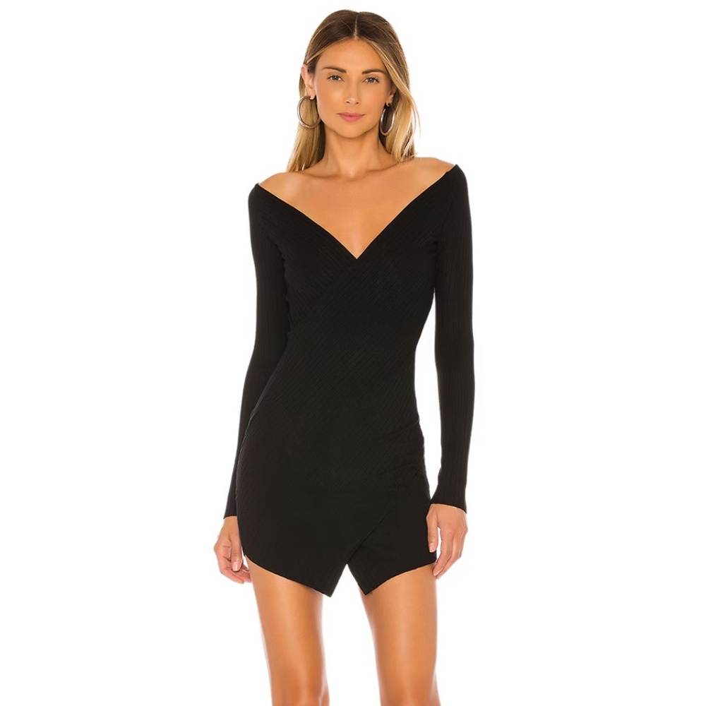 Superdown Thali sweater mini dress